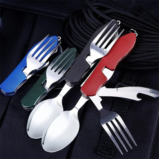 Compact Adventure Cutlery Set